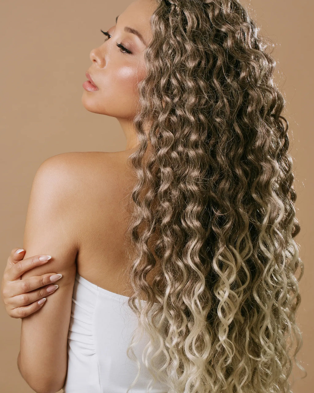 Crochet Rizos Hawaiano