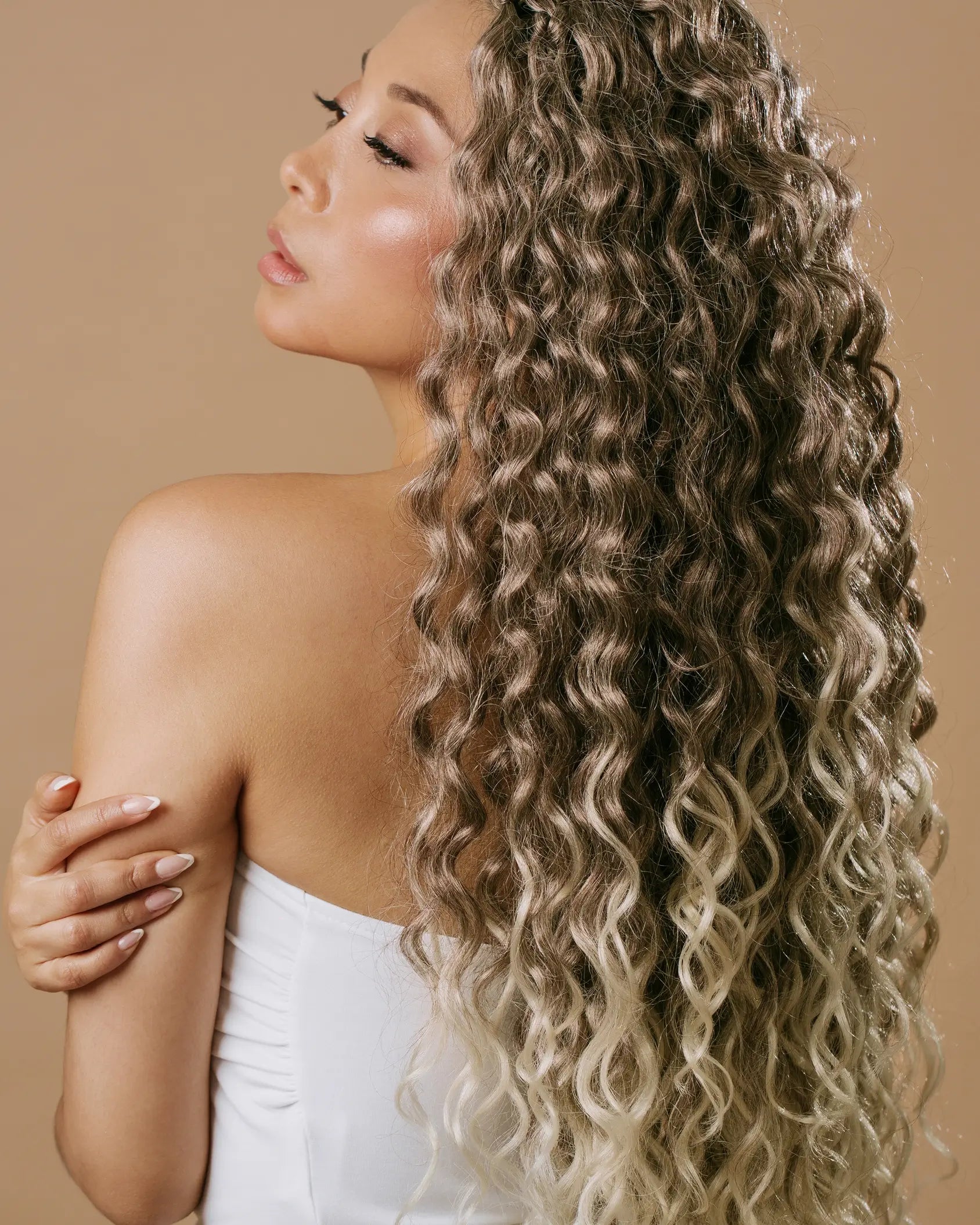 Crochet Rizos Hawaiano